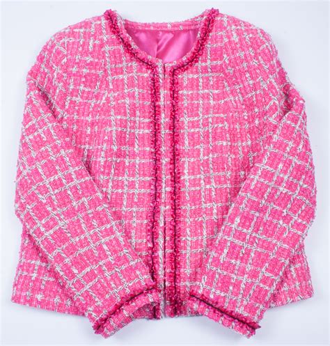 pink chanel pattern|Chanel style jacket patterns.